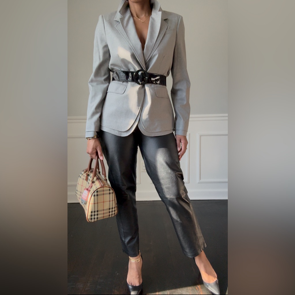 Bcbgmaxazria One Button Blazer